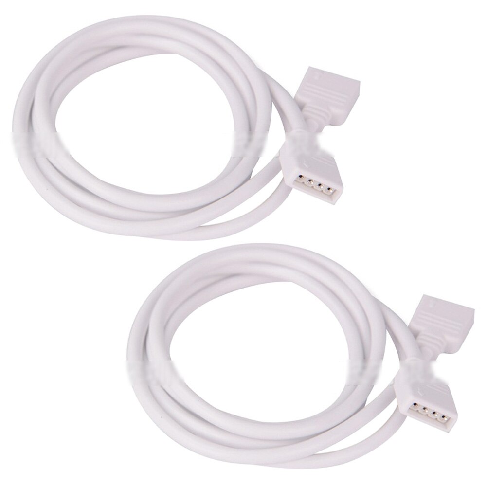 1.5m rgb branco profissional uv cabo de luz tira rfid bloqueando 4pin linha de extensão cabo de conexão de baixa tensão