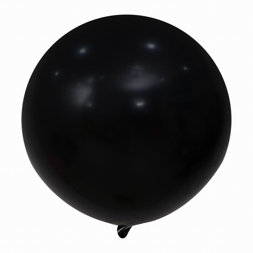 Globos de látex redondos negros de 36 pulgadas, decoración de boda, globos gigantes grandes de helio, decoración de de cumpleaños, bola de aire inflable: Color zafiro profundo