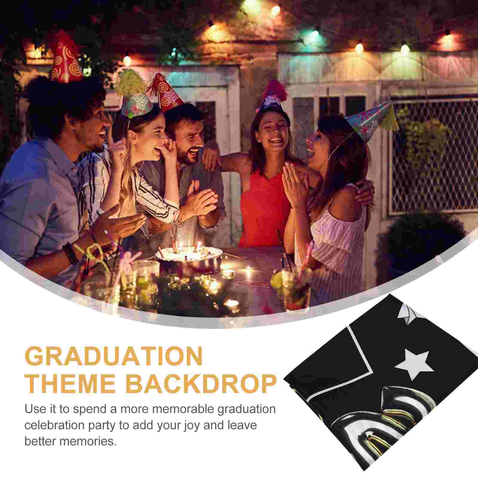 Graduation Photo Background Party Photo Backdrop Grad Congrats Backdrop Prop