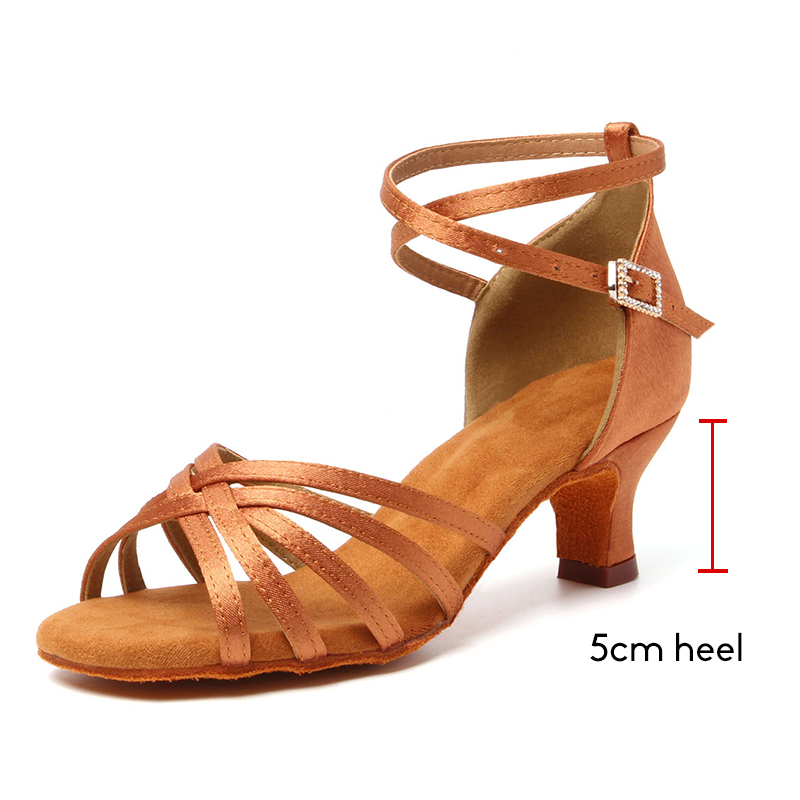 Zapatos de baile latino con suelas de gamuza para mujer, zapatos de baile de Tango Indood, tacones cubanos, tacón alto para , zapatos de baile de salón,: Azul cielo / 34