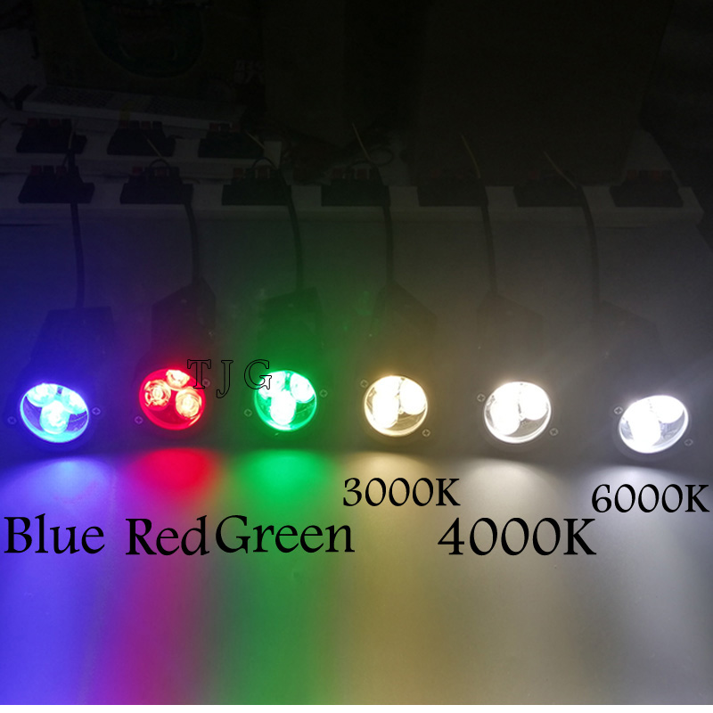Udendørsbelysning havespotlight stativ led-plænespotlight 3w 9w udendørslamper  ip65 vandtæt havelampe  ac110 v 220v