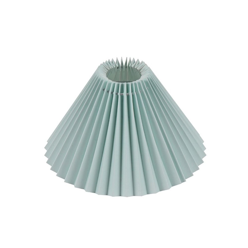 Pantalla plisada de tela para decoración de techo, cubierta de lámpara de mesa lavable moderna, cubierta de tela para candelabro Retro DIY, sala de estar y comedor: Negro