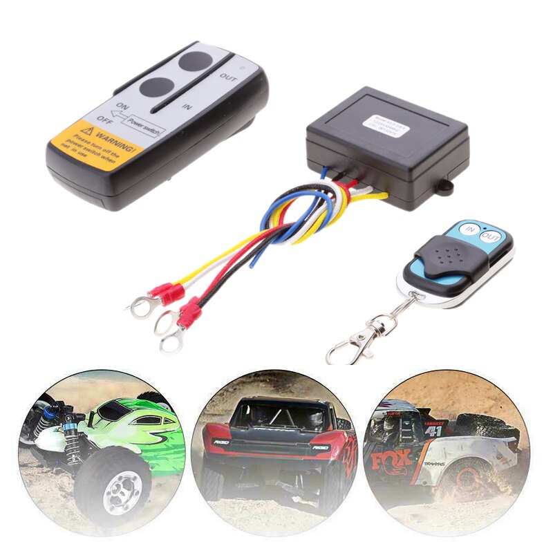 Auto UTV SUV Wireless Winch Remote Receiver Switch Conversion Kit KLS-205/2