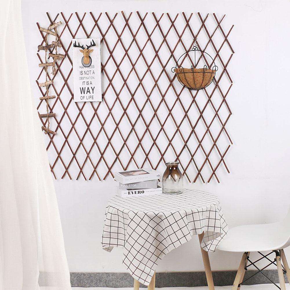 Nylon Net Climbing Frame Gardening Net Plant Fence Bird-proof Net Wooden Fence Durable Retractable Plant Climbing Frame Lattice