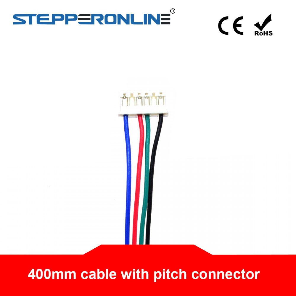 400mm Stepper Motor Cable with JST PHR-6 XH2.0 Connector 4-wire Cable for 3D Printer Parts