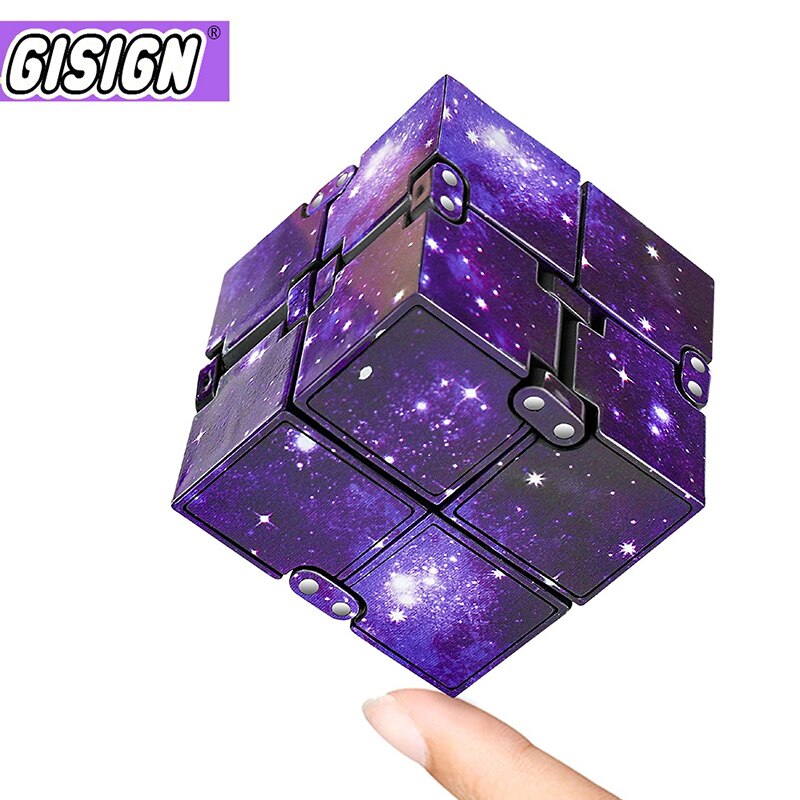 Antistress Infinite Cube Infinity Magic Hand Office Flip Cubic Puzzle Anti Stress Reliever Autism Toys Relax for Adults