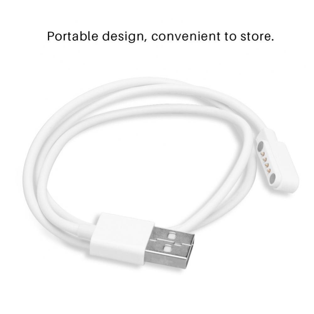 Universal Smart Watch Charging Cable Adsorption Charging Data Cable For 4pin Smart Watches And Children's Watch