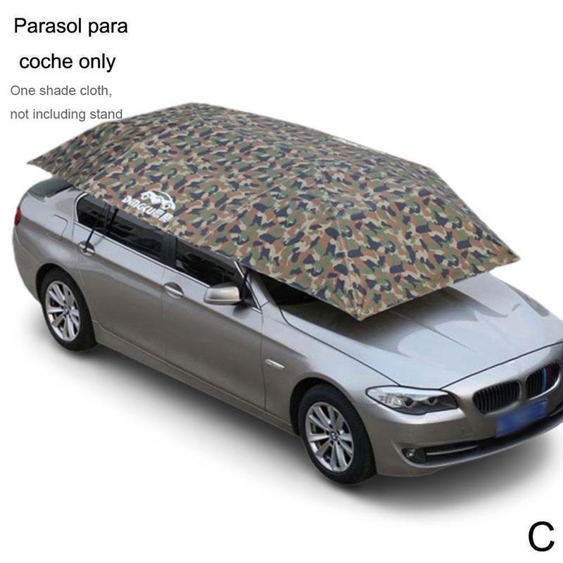 400x210 cm Car Cover Sun Shade Cover Car Protection Umbrella Oxford Cloth UV Resistant Foldable Car Tent Roof Anti-UV Protection: F