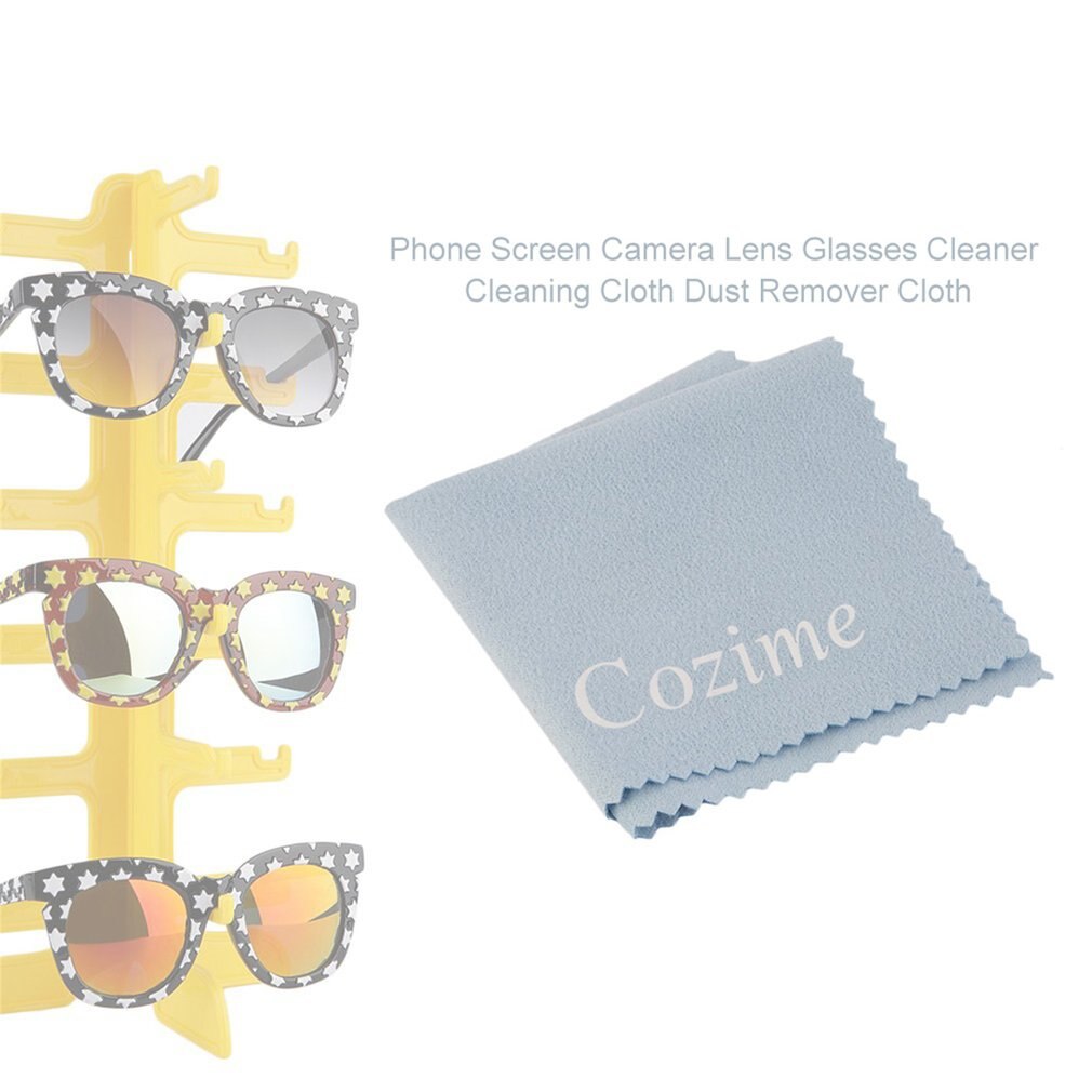 Telefoon Scherm Camera Lens Bril Cleaning Doek Dust Remover Doek Mode Gereedschap Accessoires Lichtblauw