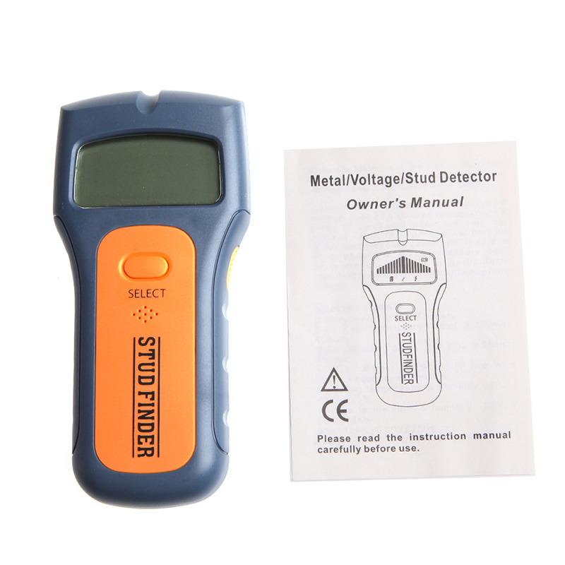 Hout Metaal Muur Detector Multimeter Digitale Pinpointer Vibrator Multi Stud Scanner Live Wire Kabel Finder AC 3 in 1