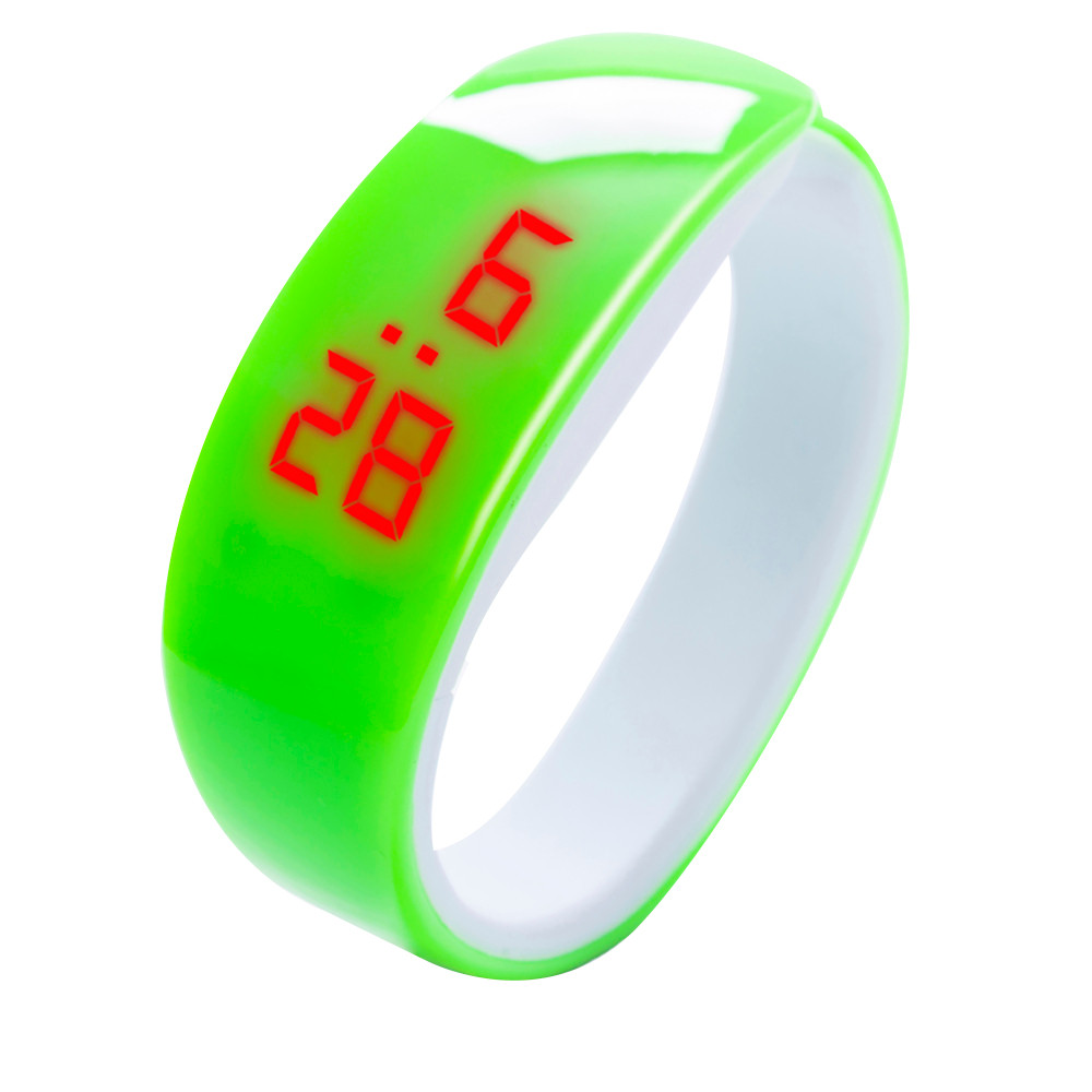 Led digital display armbånd ur delfin unge sportsarmbånd simple reloj deportivo  wd3 havet