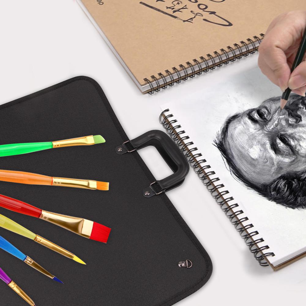 Art Portfolio Expanding Folder File Organizer Carry Case Bag for Artwork Drawing Painting Sketch Photography Poster Painting Bag