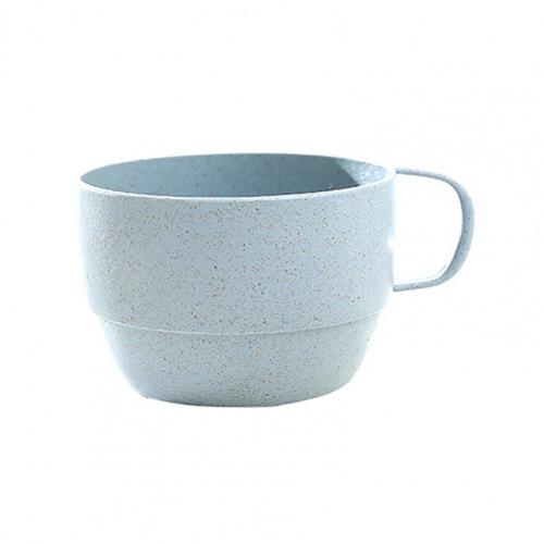 80% Drinkbeker Eco-vriendelijke Te Schoon Tarwe Stro Plastic Thee Beker Voor Melk Ontbijt Drinken Melk Cup: green