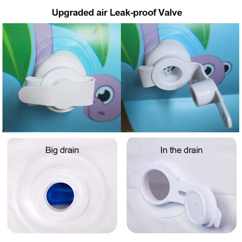 Opblaasbaar Zwembad Verbeterde Melt Technologie Lekvrije Zwembad Geschikt Voor Thuis Gebruik (Niet Inbegrepen pomp)