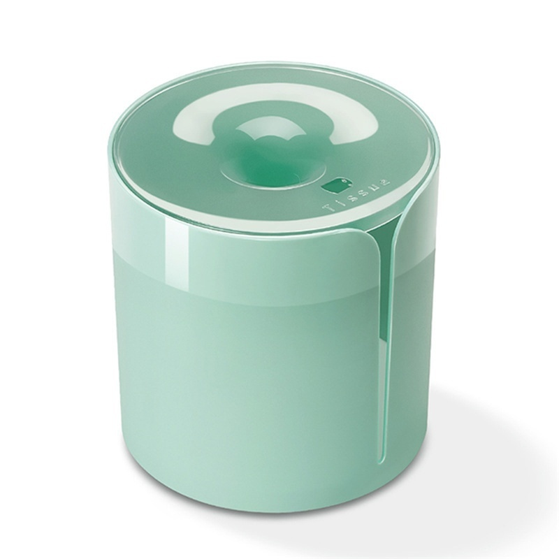 1 Pc Round Tissue Box Bathroom Roll Paper Holder Plastic Tissue Dispenser Case Round Waterproof Paper Storage Rack Container: Green