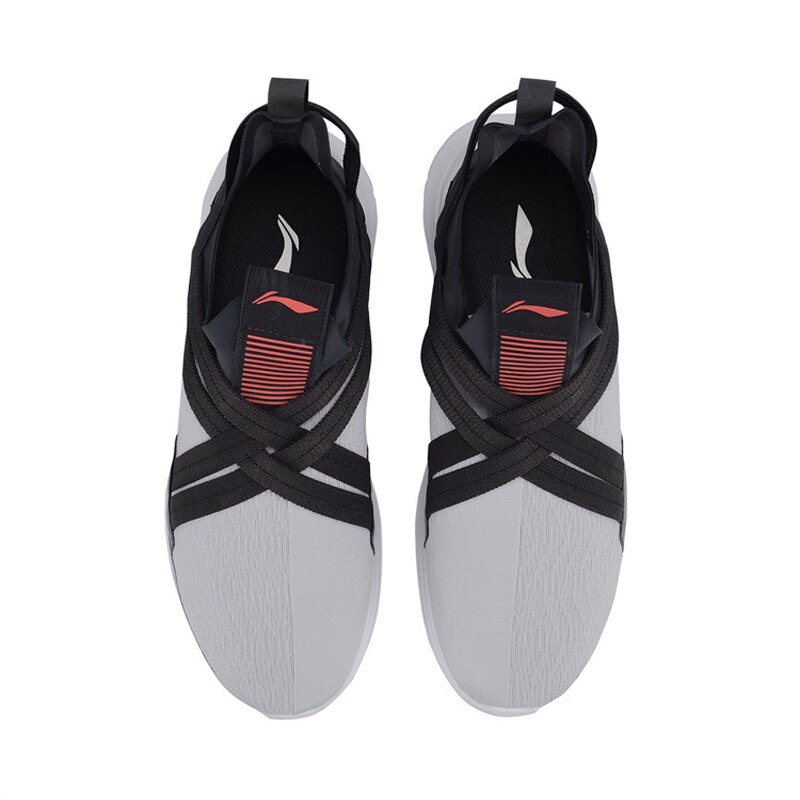 Li-ning mænd flexrunning  v2 løbesko åndbar pude fleksibelt for li ning komfort sportssko sneakers arkp 003 xyp 920