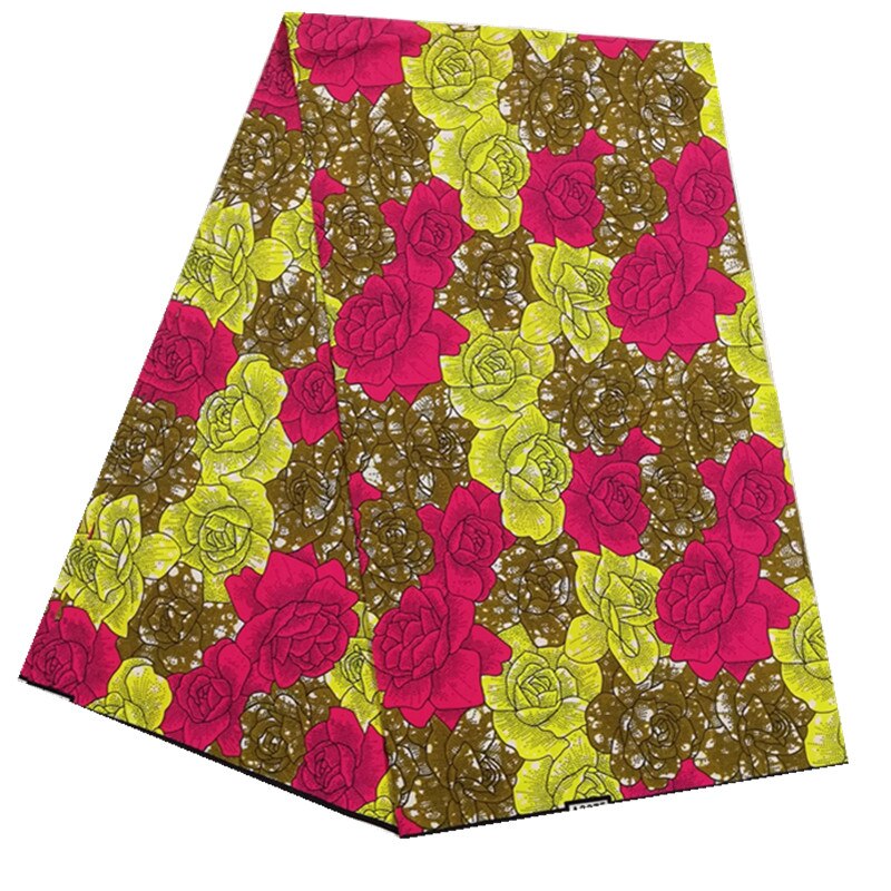 White Stripes Soft African Print Fabric Ankara Wax 100% Cotton Nigeria Style NN0809-47: As picture 8