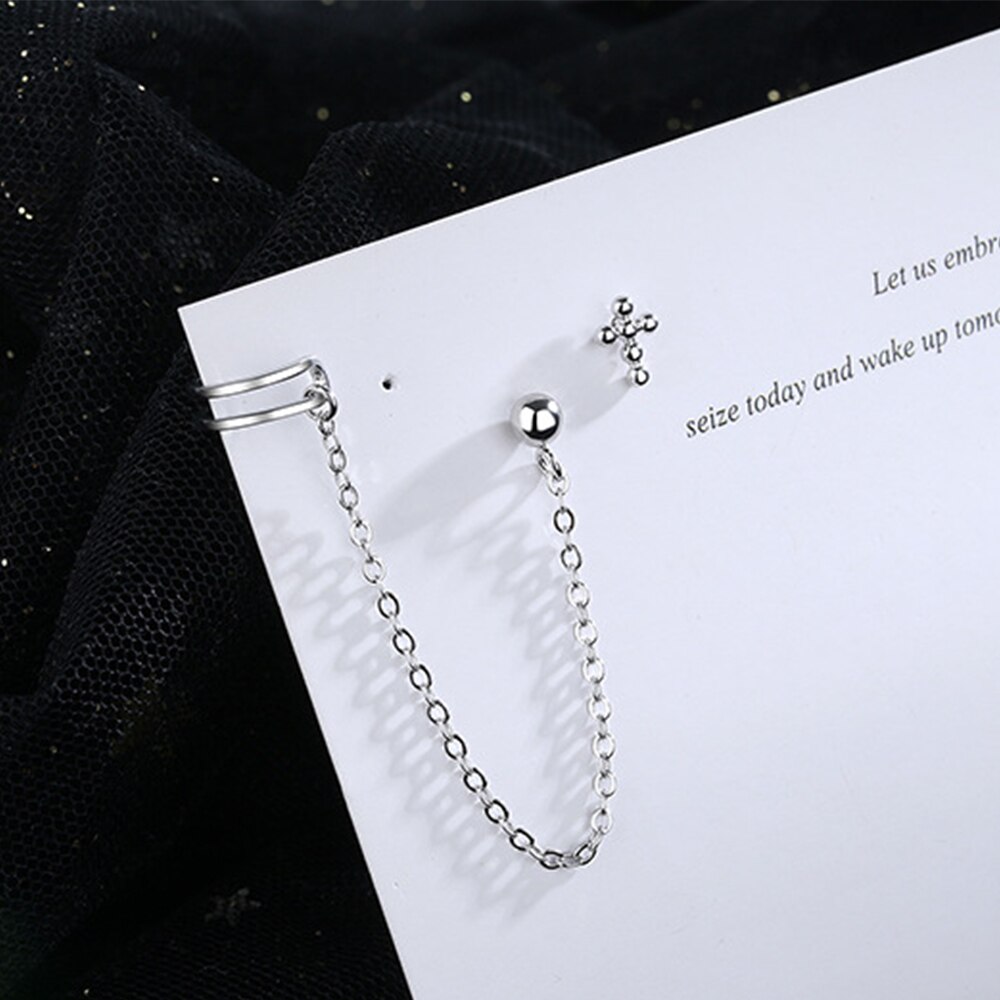 Mode Gouden Kleur Ster Vorm Lange Oor Manchetten Bohemian Clip Op Oor Manchet Voor Vrouwen Earring Clips Sieraden: style1