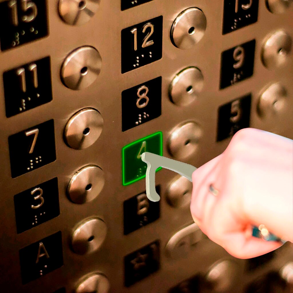 Türöffner Beste Kontaktlose Sicherheit Türöffner Sicherheit Schutz Isolation Durcheinander Schlüssel Tür Öffner # W
