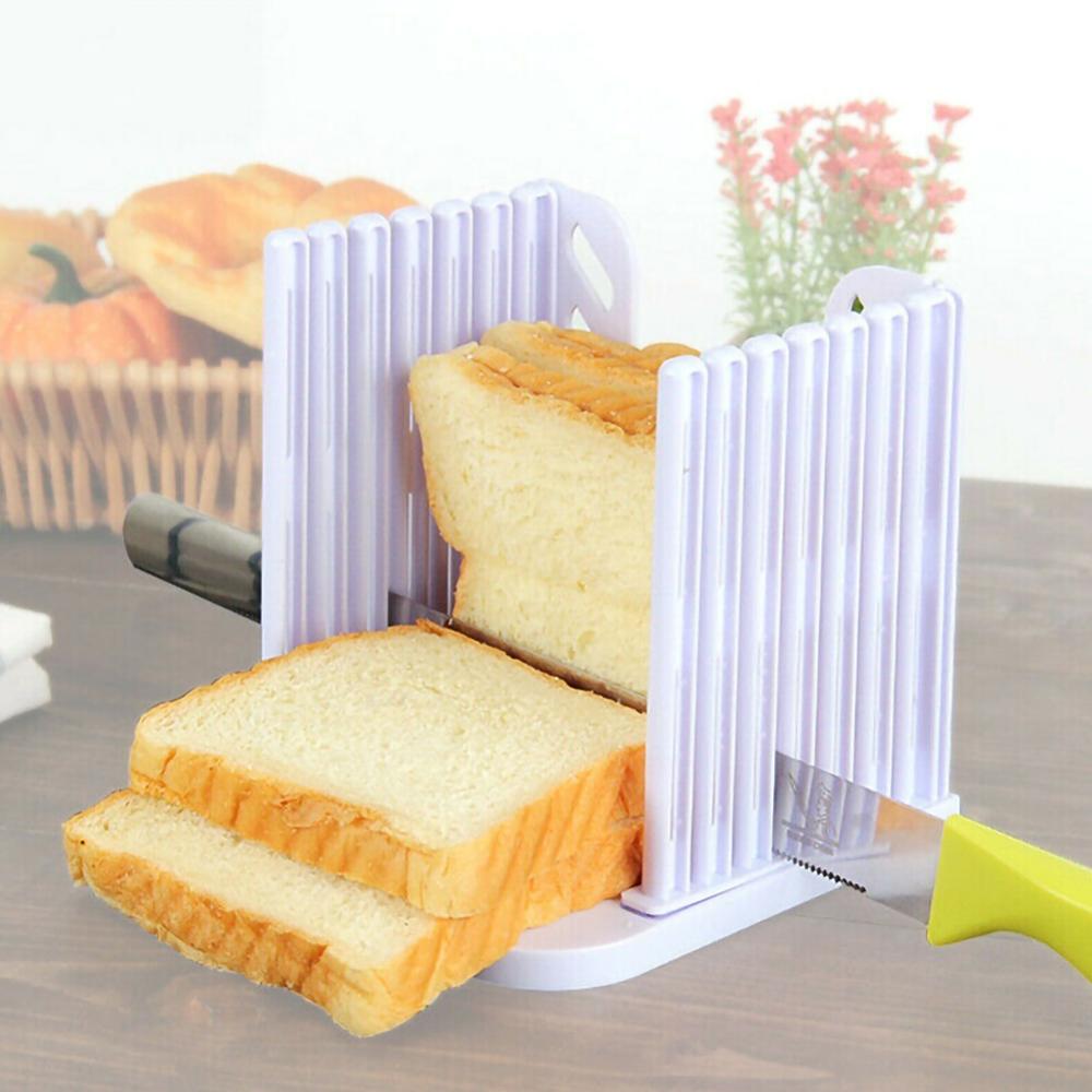 Rechteck Brot Schneidemaschine Cutter Schimmel Toast Laib Schneiden Profi Brot Schneidemaschine Cutter Schimmel Hersteller schneiden führen Laib Küche Werkzeug