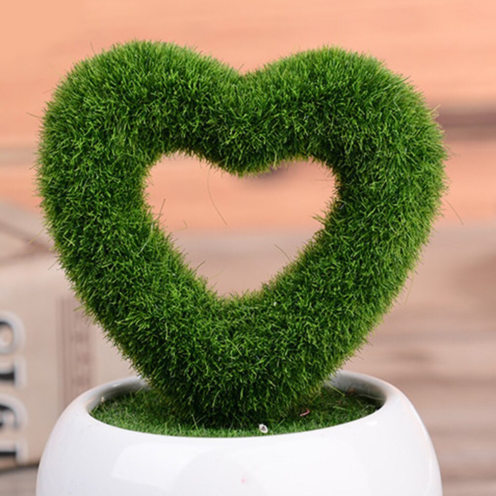Artificial Fresh Moss Balls Green Plant Home Party Decoration Moss Ornament