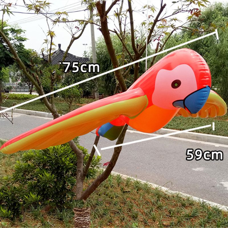 Inflatable Coconut Tree Ice Bucket Bird Shark Inflatable Toy Beach Swimming Pool