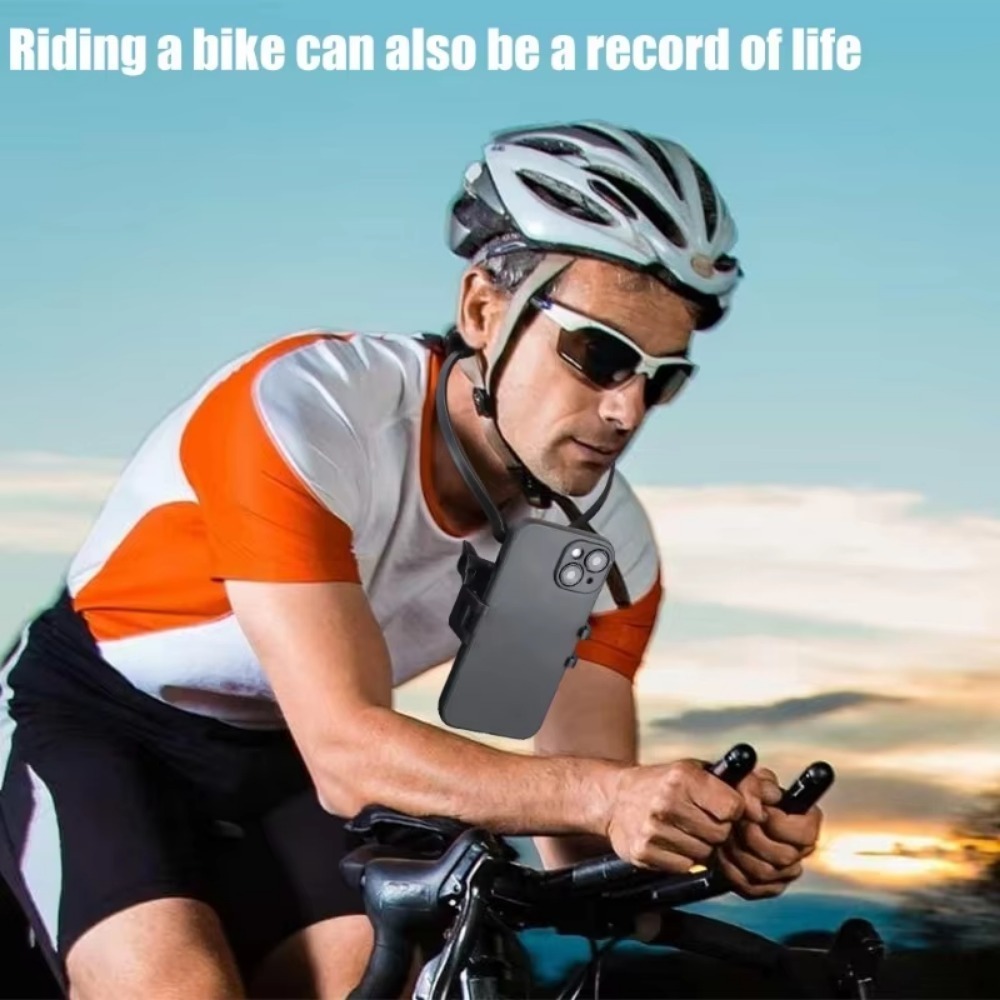 Hands Free Wearable Neck Mobile Phone Stand Universal Hanging Tripod Suporte for IPhone GoPro Go Pro Video Selfie Stick Holder
