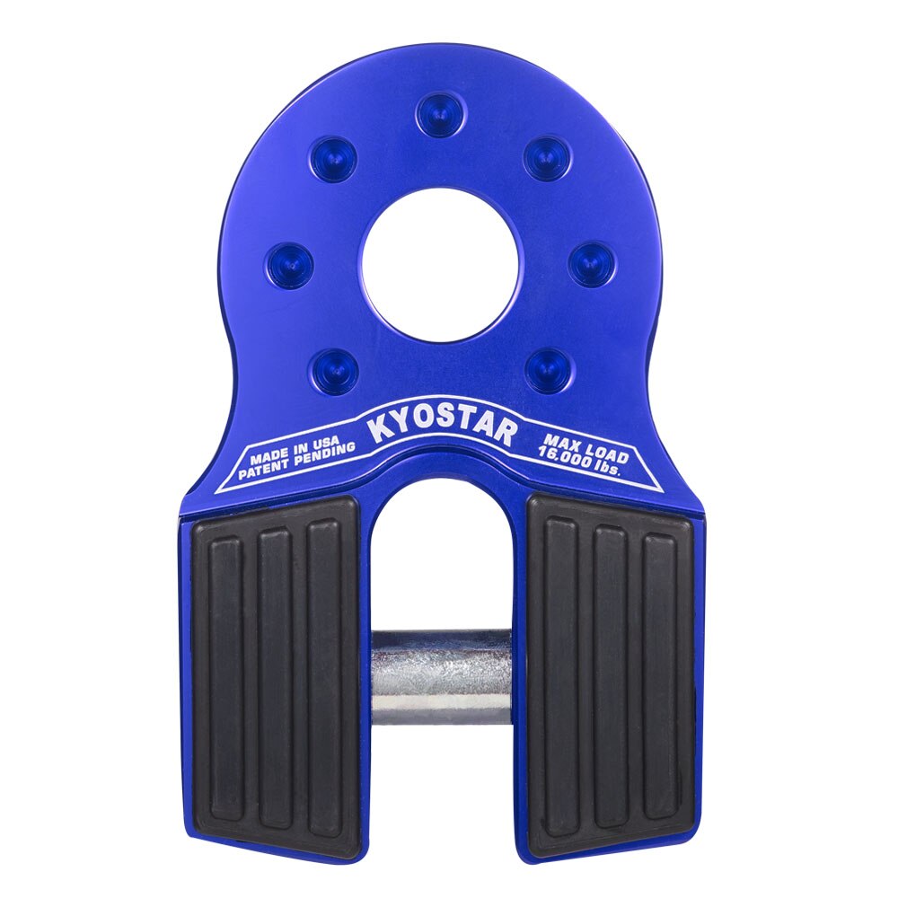 KYOSTAR Aluminum Flatlink Winch Shackle Mount Assembly For Tow Haul Truck, ATV UTV Winch Lines Winch Hook: KD6042BE