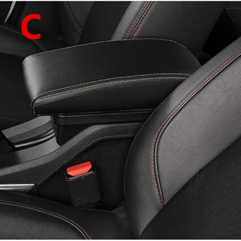 For Ford focus 3 armrest box central Store content focus mk3 armres box with USB interface