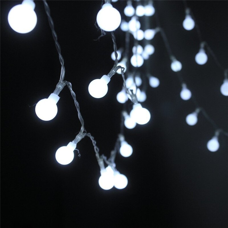 10m/5m fairy girlander led boll string lampor chrismtas glödlampa fairy string dekorativa lampor för bröllopsfest dekoration