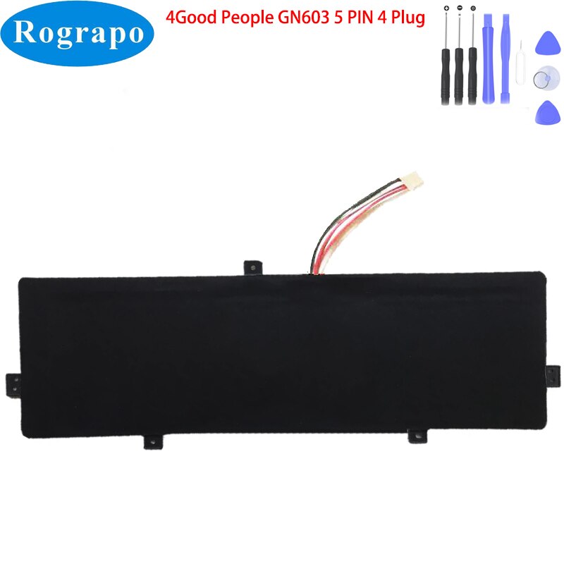 3.8V 10000mAh PL3281133P PL3281133P*2P Laptop Battery For 4GOOD People GN603 5 PIN 4 Lines