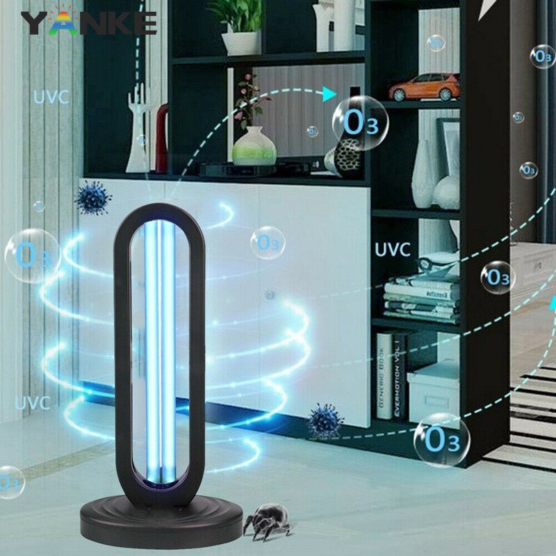 38W Kiemdodende Lamp Uv Ozon Ultraviolette Lamp 110V/220V Quartz Lampen Uvc Sterilisator Thuis Doden mijt Desinfectie Lucht Schoon