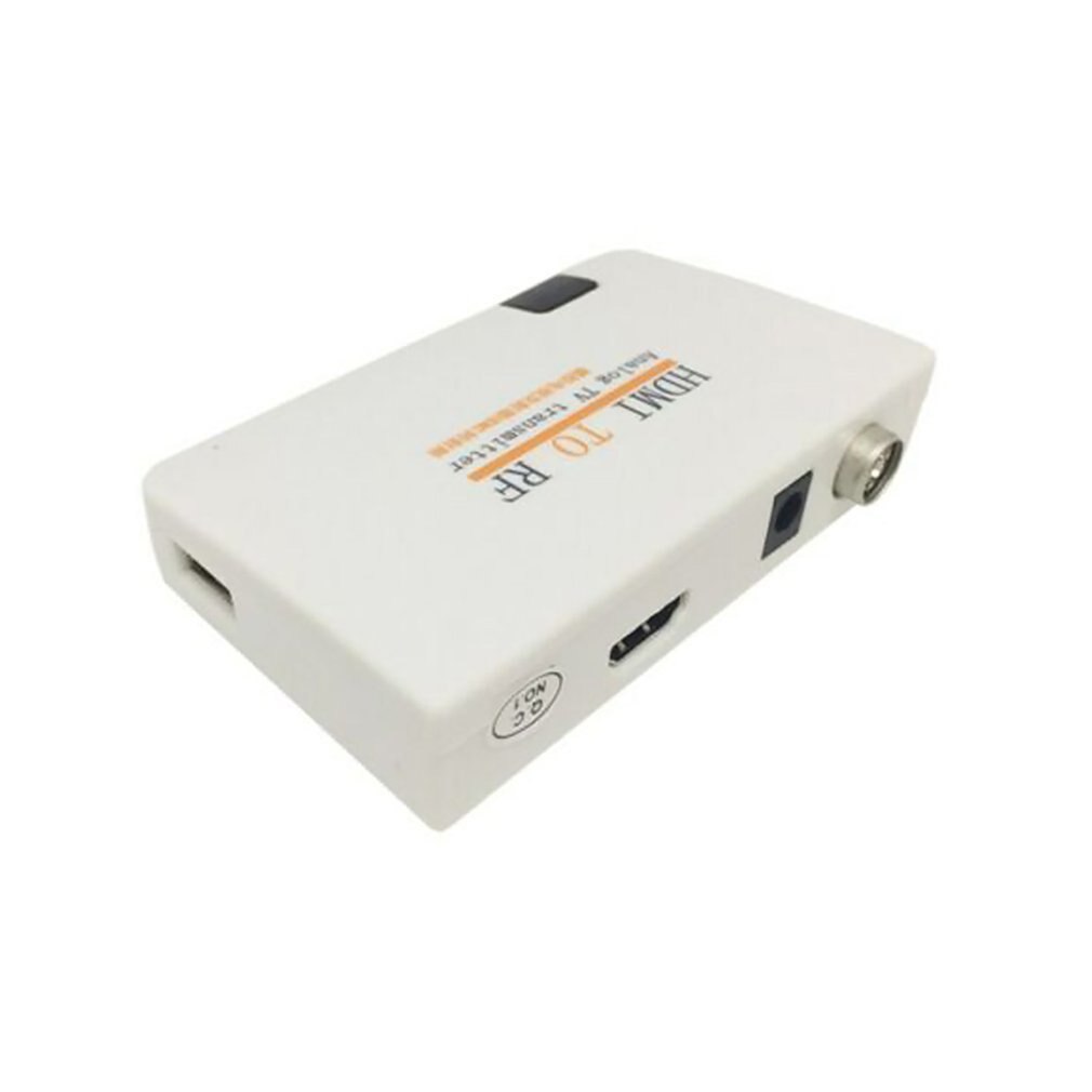 HDMI a RF señal HDMI a TV HDMI a circuito cerrado HDMI a RF herramienta HDMI a RF caja de convertidor coaxial RF