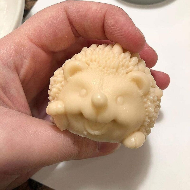 Hérisson Silicone savon moule artisanat Art artisanat moules bricolage à la main bougie moule moule pour la fabrication de savon