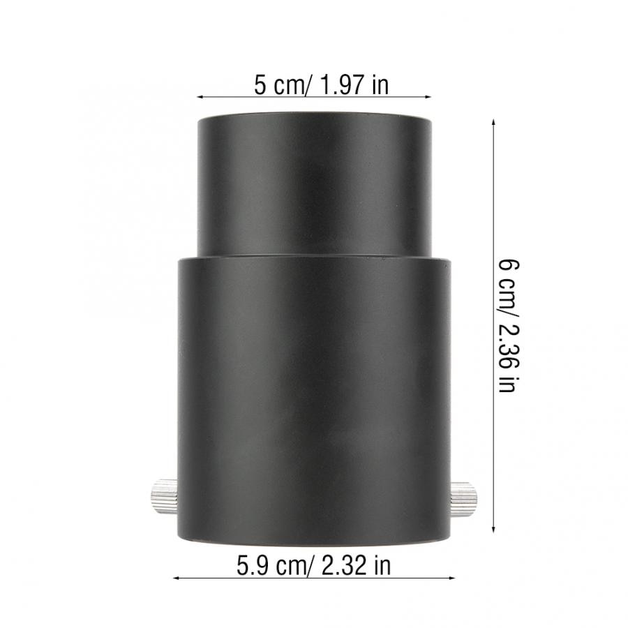 60mm Metal 2 inch Telescope Eyepiece Extension Tube Adapter for Astronomical Telescopes Macro Ring