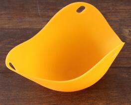 1PC oder 4PC Flexibe Silikon Ei Wilderer Pochieren Hülsen Küche Werkzeug Backen Pochiert Tasse Ei Küche Kochen werkzeuge QA 094: Gelb