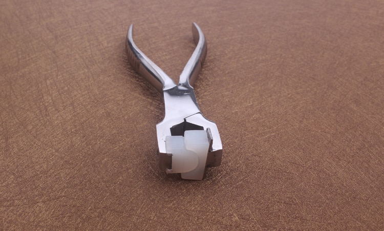 Ruostumattomasta teräksestä valmistetut pihdit korut nylon sormus pihdit korjaus rannekorun muotoilu jousen taivutus lasit korjaustyökalut