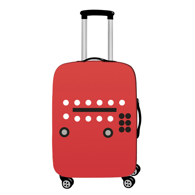 Travel Thicken Luggage Protective Cover Elasticity Dust cover For 18-32 inch Suitcase Case Travel accessories: M / MULTI