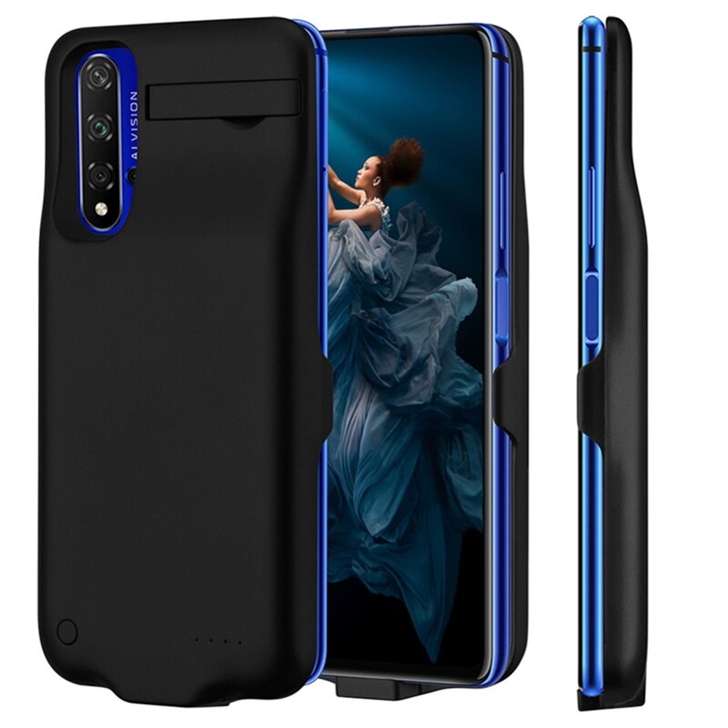 6000Mah Batterij Case Voor Huawei Honor 20 Pro Power Bank Case Extenal Batterij Oplader Cover Voor Huawei Honor 20 Power Case