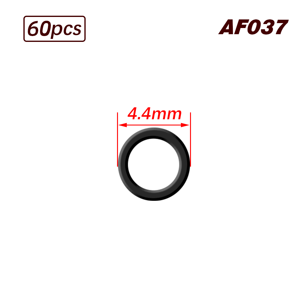 50 Stuks Karpervissen Boilie Bait Ringen Voor Hair Rigs Pop Ups Boilies Hookbait Hair Rig Ring Methode Feeder Karper vissen Accessoires: 50pcs-Round-4.4mm