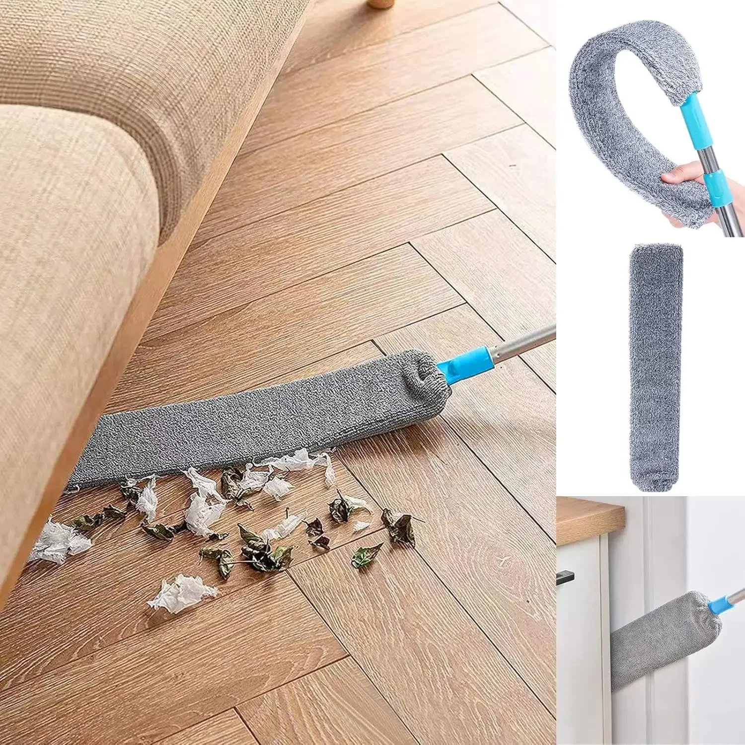 Lange Griff Staub Mops Boden Decke Reinigung Mops Bett Unten Staub Reiniger Sofa Staub Entfernung Pinsel Haushalts Reinigung Werkzeug