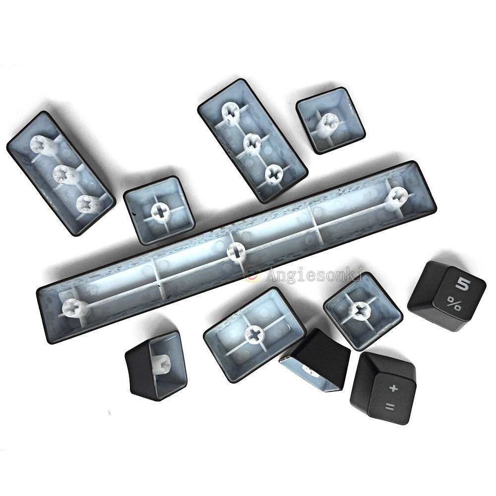 Et sæt til corsair  k70 keycap rgb mekanisk gaming tastatur udskiftningstaster