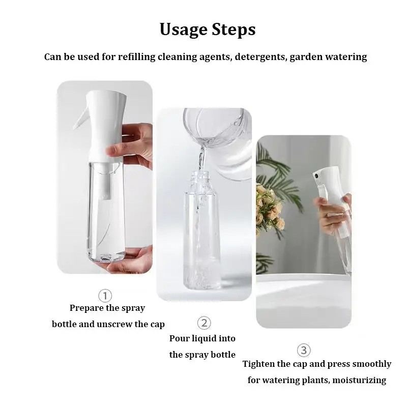 Continuous Spray Bottles - Ultra Fine Mist Sprayer... – Grandado