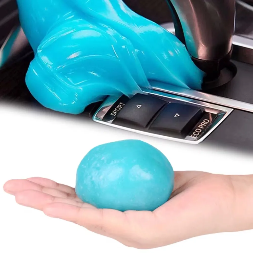 1Pc Hohe Effizienz Staub Entfernen Gel Auto Innen Sauber Magie Schlamm Universal- Haushalt Tastatur Schreibtisch Reinigung Werkzeug Auto Zubehör