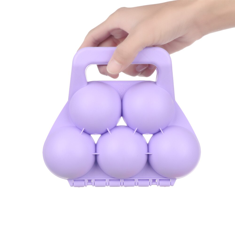 Plastic Snowball Maker Clip for Snowball Fight Safety Cartoon Duck Snow Shovel Winter Snow Sand Mold Tool Outdoor Fun Sports