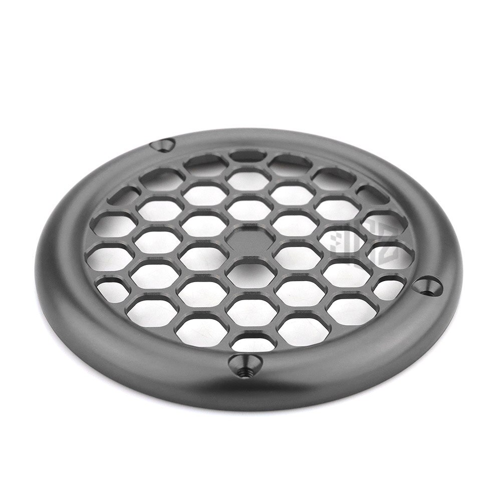 Accessoires de protection latérale ronde de protection de moteur de commande numérique par ordinateur de moto pour la série de Piaggio Vespa Sprint Primavera LXV LX 150 150CC: 3 Holds Titanium