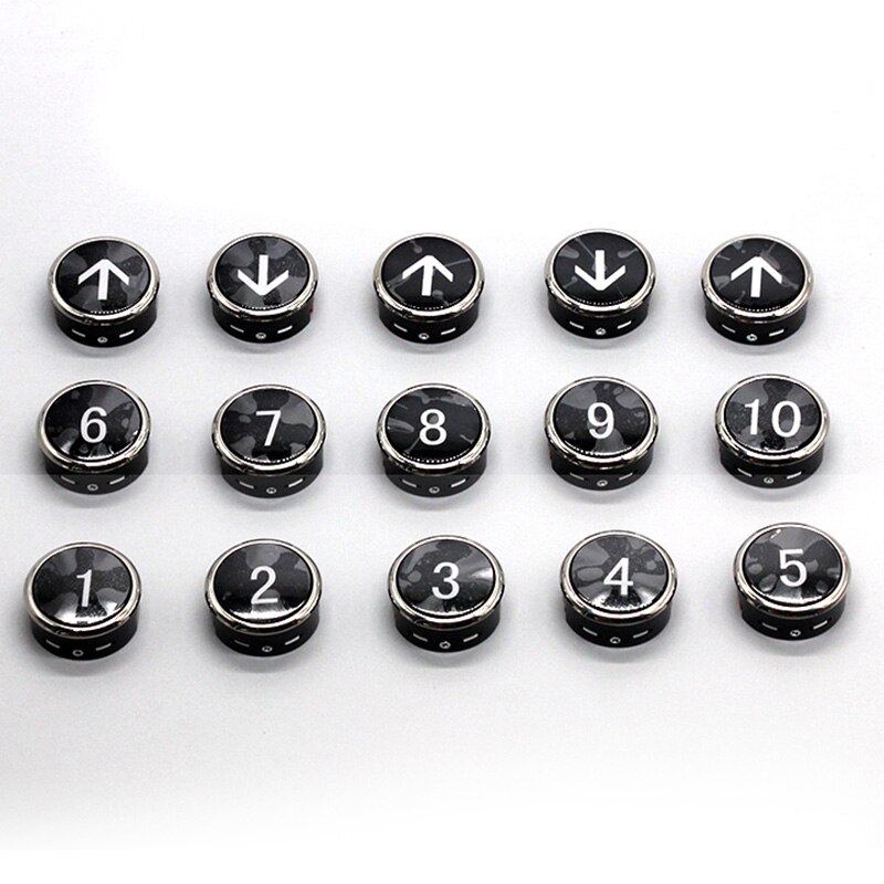 1pcs FL-PW round button/elevator button MCA outgoing call out call up and down digital white light elevator buttons 4pin