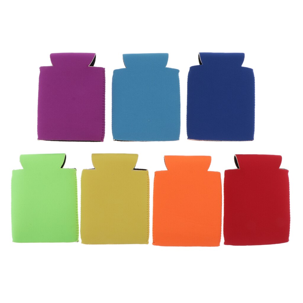 7 Sets Flessen Drankjes Beers Cooler Mouwen Neopreen Chilling Geïsoleerde Houder Case Huwelijksgeschenken Partij Gunst