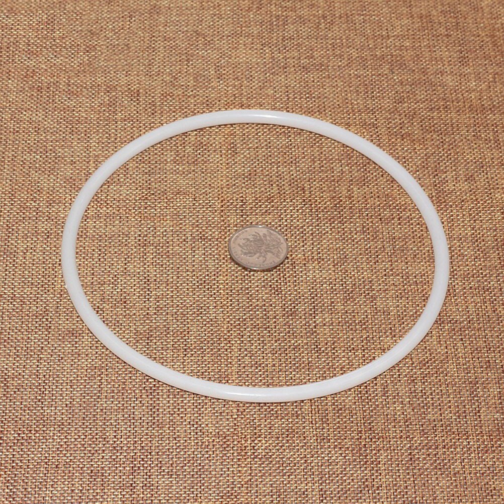 10 stuks dromenvanger ronde hoepels rond 8.5cm witte plastic inpakcirkels voor creaties dromenvangers knutselen