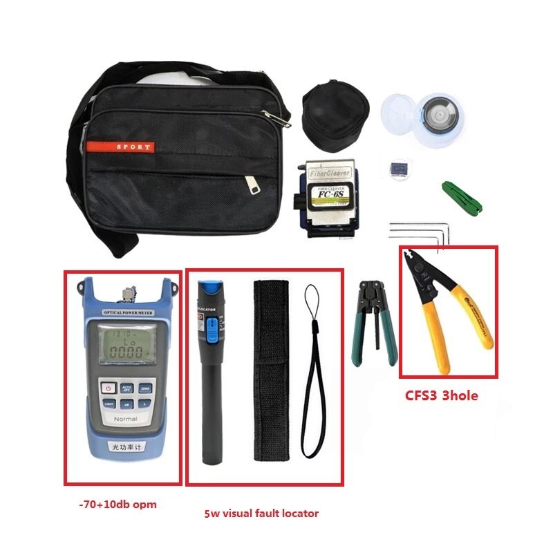 FTTH-Herramienta de fibra óptica, herramienta óptica: 5mw cfs3